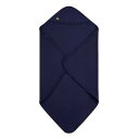 Lyle And Scott 【 Hooded Wrap Babies Unisex Navy Blazer 】 フード付 wrap ラップ キッズ ベビー マ...