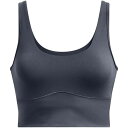 アンダーアーマー Under Armour 【 Meridian Fitted Crop Tank Womens Women Grey 】 Crop クロップ ...