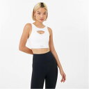 Everlast 【 High Support Bra Womens Women White 】 ハイ レディース スポーツ アウトドア スポーツウェア アクセサリー スポーツ用インナー レディースインナー スポーツブラ レディース 白色 ホワイ(4)