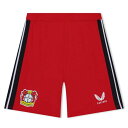 Castore 【 Bayern Leverkusen Home Shorts 2022 2023 Juniors Kids 】 ショーツ スポーツ アウトドア...