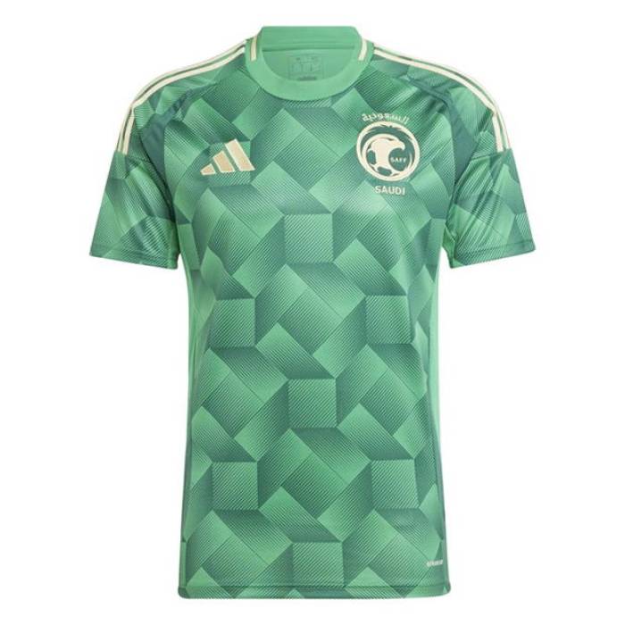 アディダス Adidas 【 Saudi Arabia Home Shirt 2024 Adults Men Green 】 スポーツ アウトドア サッカー フ...
