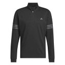 アディダス Adidas 【 3 Stripe Zip Top Mens Men 】 Stripe ストライプ メンズ スポーツ アウトドア ゴルフ ウェア メ...