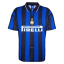 Score Draw 【 Internazionale Home Shirt 1996 Adults Men 】 スポーツ アウトドア サッカー フットサル メ...