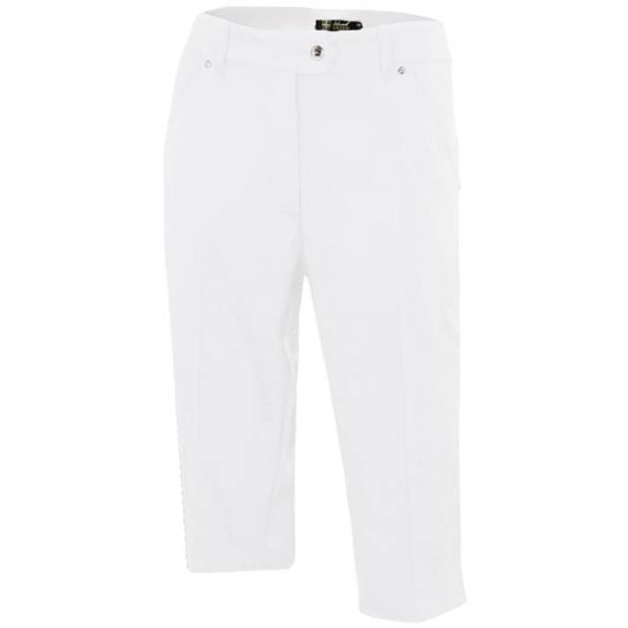 Island Green  Stretch Bermuda Shorts Womens Women White  硼 ǥ ...