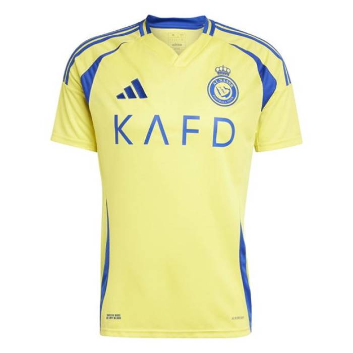 アディダス Adidas 【 Al Nassr Ronaldo Home Shirt 2024 2025 Adults Men Yellow/Blue 】 スポ...