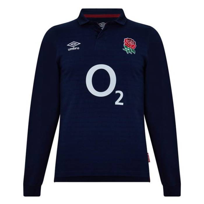 アンブロ Umbro 【 England Rugby Alternate Classic Long Sleeve Shirt 2023 Adults Men 】 ラグビー クラシック Sleeve スリーブ スポーツ アウトドア ラグビー ウェア シャツ メンズ