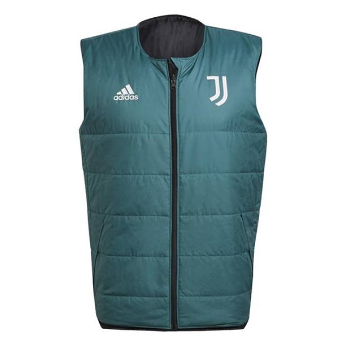 ǥ Adidas  Juventus Condivo 22 Padded Vest Mens Men Tech Green / B...