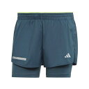 アディダス Adidas 【 Ultimate Two-In-One Shorts Womens Women Turquoise 】 Ultimate アルティ...