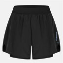 Karrimor 【 X 2In1Short Ladies Women Black 】 スポーツ アウトドア ランニング マラソン ウェア レディースウェア レ...