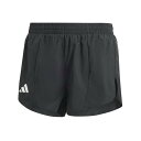 アディダス Adidas 【 Adizero Essentials Running Shorts Womens Women Black 】 アディゼロ ショーツ レディース スポーツ アウトドア ランニング マラソン ウェア レディースウェア レディース 黒色 ブラッ