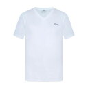 Slazenger 【 V Neck T Shirt Mens Men White 】 メンズ メンズファッション トップス Tシャツ カットソー メンズ 白色 ホワイト(4)