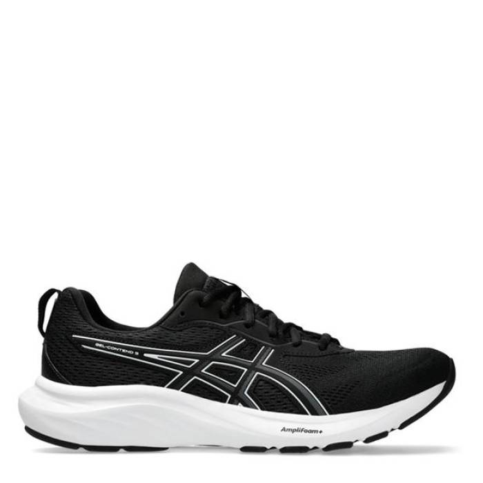 アシックス Asics 【 Gel-Contend 9 Men Black/White 】 スポーツ アウトドア ランニング マラソン シューズ メンズシューズ メンズ 黒色 ブラック 白色 ホワイト