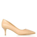Linea 【 Kitten Heel Shoes Women Nude Leather 】 ヒール シューズ 運動靴 靴 レディース靴 その他 レディース レザー(4)