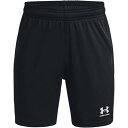 アンダーアーマー Under Armour 【 Armour Ua Challenger Knit Shorts Boys' Kids Black/White ...