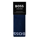 ボス Boss 【 2 Pack Sport Crew Socks Mens Men Open Blue 485 】 クルー ソックス・靴下 メンズ インナー 下着 ナイトウェア メンズ 靴下 レッグウェア 靴下 メンズ 青色 ブルー