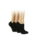 Pringle 【 Secret Socks 3 Pack Ladies Women Black 】 ソックス・靴下 インナー 下着 ナイトウェア レディース 靴下 レッグウェア 靴下 レディース 黒色 ブラック(4)