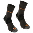 サロモン Salomon 【 Midweight 2 Pack Mens Walking Socks Men Black/Red 】 メンズ ソックス・靴下 ス...