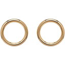 Unique And Co 【 Unique & Co Sterling & Gold Stud Earrings Women Gold 】 ゴールド イヤリン...