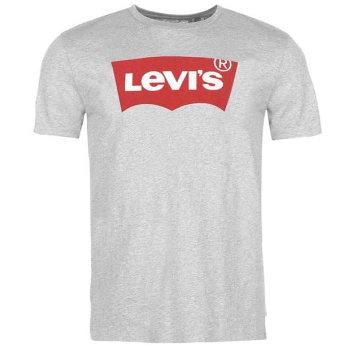 ꡼Х Levis  Batwing T Shirt Men Grey/Red  󥺥եå ȥåץ T åȥ...