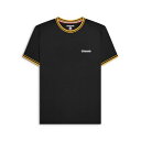 ランブレッタ Lambretta 【 Tip Pique Tee Men Black 】 Tシャツ メンズファッション トップス Tシャツ カットソー メンズ ...