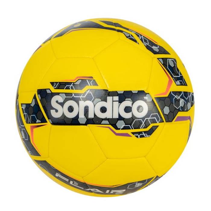 Sondico 【 Flair Football Unisex Yellow/Black 】 フットボール スポーツ アウトドア サッカー フットサル サッカー ボール ユニセックス yellow 黄色・イエロー 黒色 ブラック