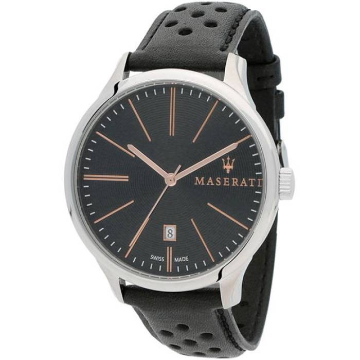 Maserati 【 Stainless Steel Sports Analogue Quartz Watch Unisex Slvr 】 ステンレス Steel スティール Watch ウォッチ・時計 腕時計 男女兼用腕時計 ユニセックス