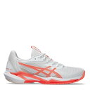 アシックス Asics 【 Solution Swift Ff 3 Womens Tennis Shoes Women White/Coral 】 Swift レディース テニス シューズ 運動靴 スポーツ アウトドア テニス シューズ レディースシューズ レディース 白色 ホワ