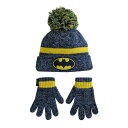 Batman 【 And Glove Set Unisex Batman 】 グローブ グラブ 手袋 キッズ ベビー マタニティ ベビーファッション ファッション雑貨 小物 その他 ユニセックス