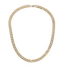 Fabric 【 Curb Chain Necklace Unisex Gold 】 ネックレス ジュエリー アクセサリー 男女兼用アクセサリー ネックレスチェ...