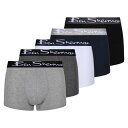ベンシャーマン Ben Sherman 【 Poderick 5 Pack Boxer Shorts Men 】 ショーツ インナー 下着 ナイトウェア メンズ...