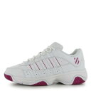 K Swiss 【 Court Blast Ladies Tennis Shoes Women White/Berry 】 コート ブラスト テニス シューズ 運動靴 スポーツ アウトドア テニス シューズ レディースシューズ レディース 白色 ホワイト