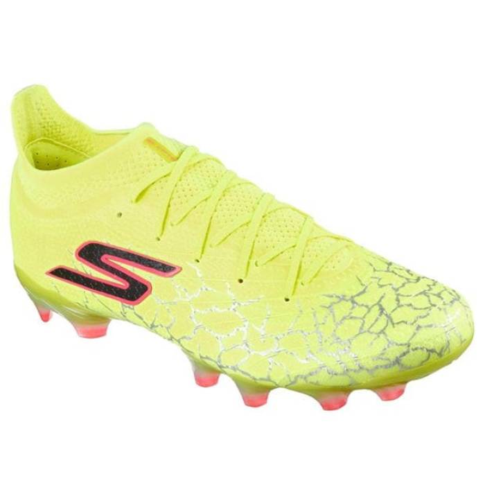 スケッチャーズ Skechers 【 Skx_1 Elite Firm Ground Football Boots Men Yellow/Black 】 エリート フットボール ブーツ スポーツ アウトドア サッカー フットサル サッカー シューズ スパイク メンズシューズ