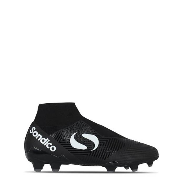 Sondico 【 Blizzard Firm Ground Football Boots Men Black/White 】 フットボール ブーツ スポーツ アウトドア サッカー フットサル サッカー シューズ スパイク メンズシューズ メンズ 黒色 ブラック 白色