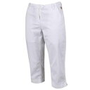 Regatta 【 Maleena Ii Organic Capris Walking Short Womens Women White 】 カプリス レディー...