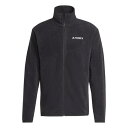 アディダス Adidas 【 Terrex Multi Full-Zip Fleece Jacket Men Black 】 フルジップ フリース Jacket...