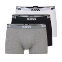 ボス Boss 【 3-Pack Power Boxer Shorts Men 】 3個入 Power パワー ショーツ インナー 下着 ナイトウェア メンズ ...
