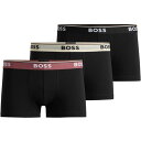 ボス Boss 【 3-Pack Power Boxer Shorts Men 】 3個入 Power パワー ショーツ インナー 下着 ナイトウェア メンズ ...