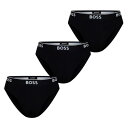 ボス Boss 【 3 Pack Cotton Briefs Men 】 インナー 下着 ナイトウェア メンズ インナー 下着 ブリーフ メンズ