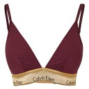 カルバンクライン Calvin Klein 【 Cotton Triangle Bra Women Tawny Port 】 インナー 下着 ナイトウェア レディース インナー 下着 ランジェリー ブラジャー レディース