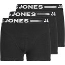 Jack And Jones 【 Trunk 3-Pack Kids Black/Black Wb 】 3個入 キッズ ベビー マタニティ キッズファッション ...