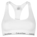 カルバンクライン Calvin Klein 【 Modern Cotton Logo Bralette Women White 】 モダン ロゴ インナー 下着...