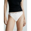 カルバンクライン Calvin Klein 【 Modern Cotton Lace Thong Women White 】 モダン インナー 下着 ナイトウェ...
