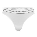 ゲス Guess 【 Carrie Logo Thong Women Pure White 】 ロゴ インナー 下着 ナイトウェア レディース インナー 下着 ...