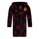 Team 【 Boys Fluffy Fleece Robe Kids Man Utd 】 フリース キッズ ベビー マタニティ キッズファッション ナイトウェ...