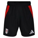 アディダス Adidas 【 Fulham Home Shorts 2024 2025 Adults Men Black 】 ショーツ スポーツ アウトドア サ...