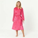 Be You 【 Ribbed Texture Longline Robe Women Pink 】 テクスチャー インナー 下着 ナイトウェア レディース ナ...