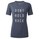 Dhb 【 Trail Women's Short Sleeve Drirelease Tee Women Mood Indigo 】 レディース Sleeve...