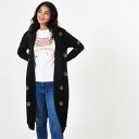 Biba 【 Logo Embroidered Cardigan Women 】 ロゴ カーディガン レディースファッション トップス カーディガン ボレロ レ...