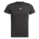 アディダス Adidas 【 Aeroready Short Sleeve T-Shirt Men's Men Black 】 Sleeve スリーブ Tシャツ...
