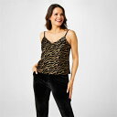 Biba 【 X Tess Daly Zebra Sequin Cami Women Zebra Sequin 】 レディースファッション トップス ベスト ジ...